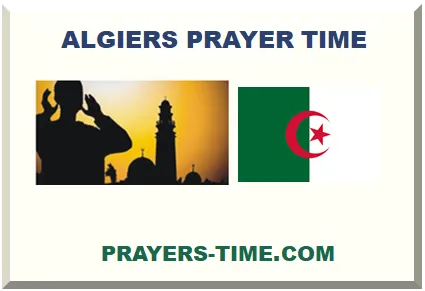 Algiers prayer time and mosque