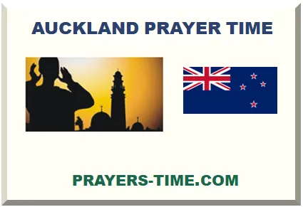 Auckland prayer time and mosque