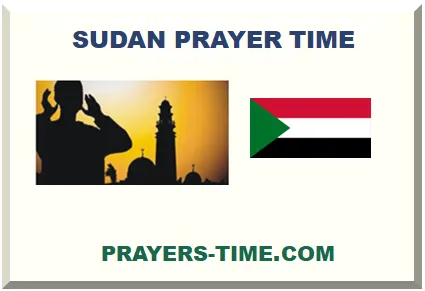 Sudan prayer time and mosque