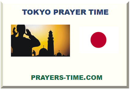 Tokyo prayer time and mosque